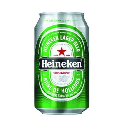 [Thùng] Bia Heineken Bạc Lon Cao 330ml x 24 Lon